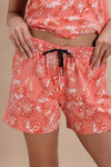 Zivame Knit Cotton Short Set - Burnt Coral — thumbnail 8